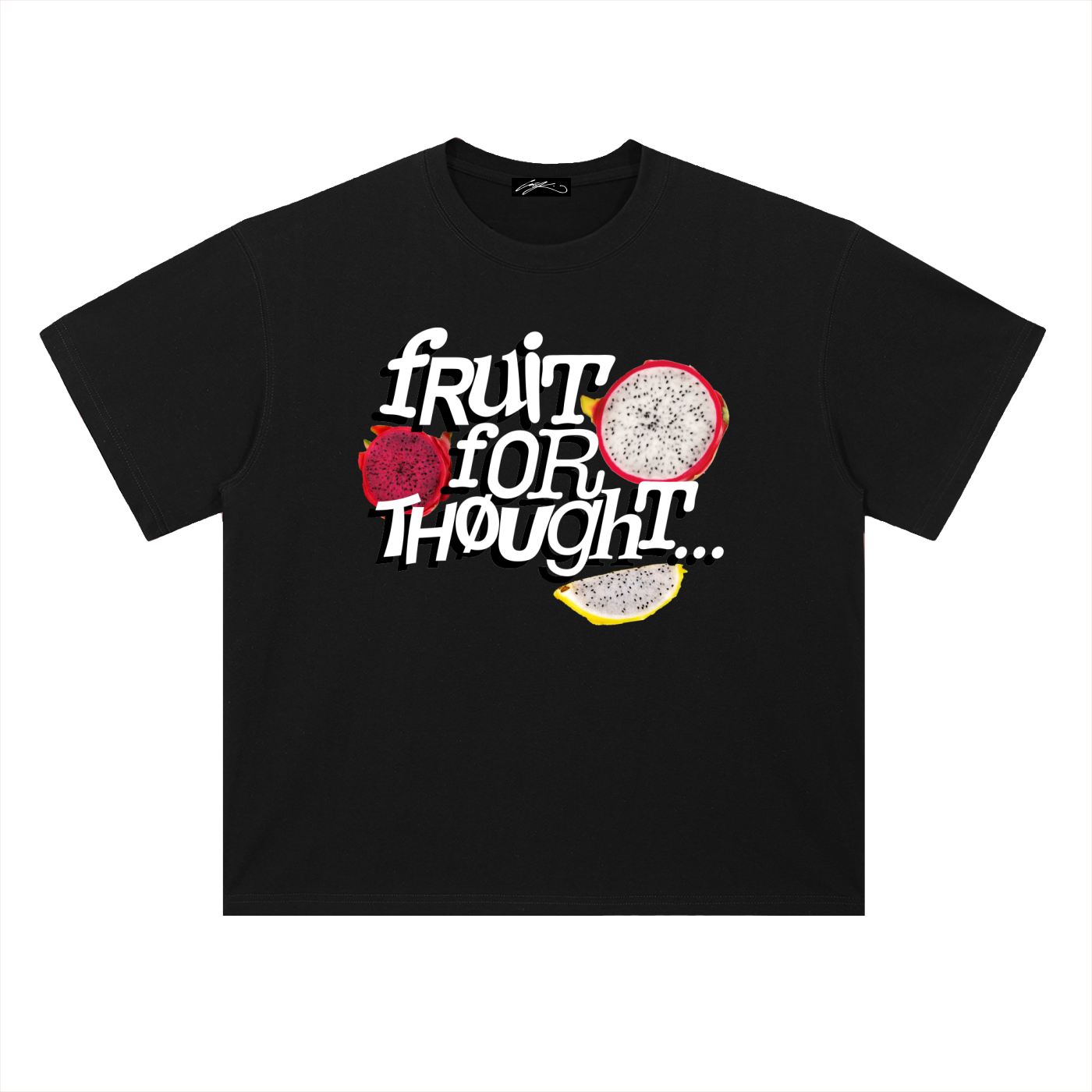 "Fruit For Thought" Tee (Black)