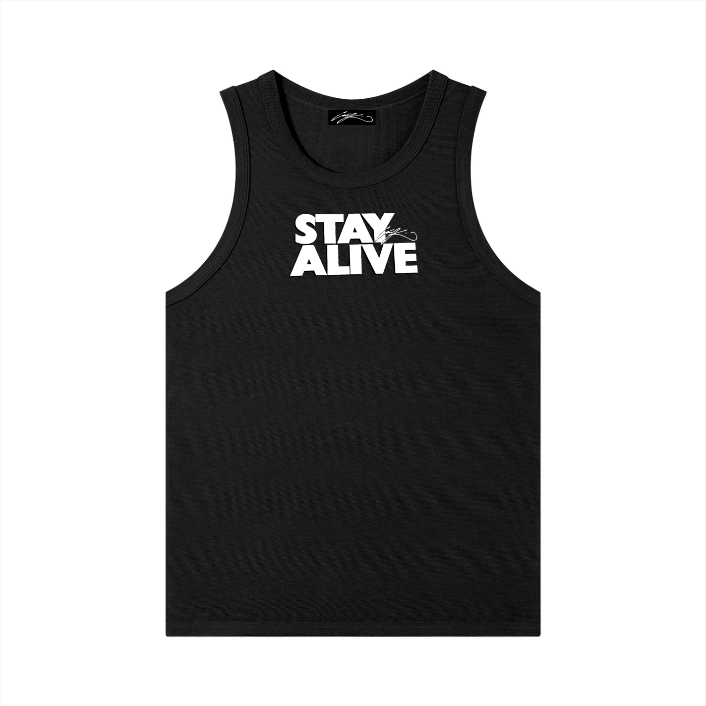 Black Stay Alive Tank