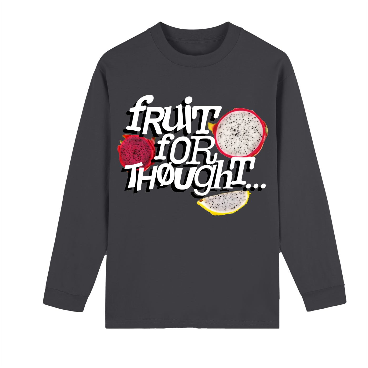“Fruit For Thought” Longsleeve (Black)